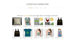 Desktop Screenshot of christianherbivore.com